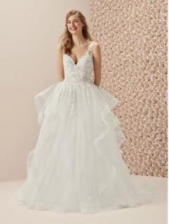 ★お値下げ★Pronovias ウエディングドレス DANTE US4 ☆お値下げ☆Pronovias ウエディングドレス DANTE US4