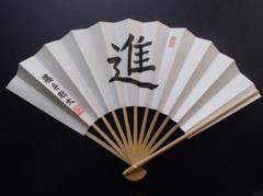 完成品 藤井聡太 七段 棋聖 扇子 〖進〗 日本将棋連盟 公式グッズ - 囲碁/将棋