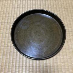 砂張盆？　お盆　金属　無地