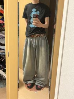 【Acne Studios似】ワイドデニム　バギーデニム　タック入り　ウォッシュのサムネイル