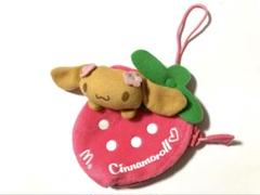 シナモロールモカ　ハッピーセット　スタンプ　いちご　フィギュア　マスコット シナモロールモカハッピーセットスタンプいちごフィギュアマスコット
