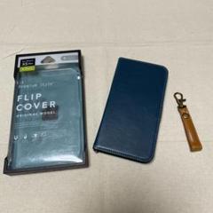 iPhoneXS max スマホケース 手帳型 ブルー
