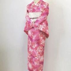 浴衣✿新品　芙蓉花　裄丈67