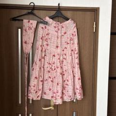 値下げ❗️ピンクハウス　花束ワンピース　未使用美品 セール】 コスモスプリントミディワンピース （ロング・マキシ丈