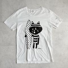 新品 レア【ネネット】Né-net デカにゃーT ワイドシルエット Tシャツ Ne-net ネネット Tシャツ ホワイト - メルカリ