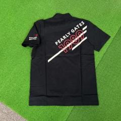 PEARLY GATES ブラック モックネック サイズ4 ♡未使用級♡PEARLY GATESモックネックTシャツ サイズM