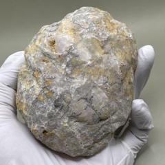 割れてないジオード 大1個 665g 天然石 水晶 クリスタル 割るジオード