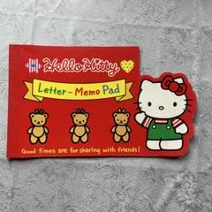 キティ　レター　メモパッド