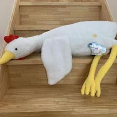 くったり ニワトリ超ウルトラbig　ぬいぐるみ　にわとり　鶏 くったりニワトリ 超ウルトラBIG ぬいぐるみ - メルカリ