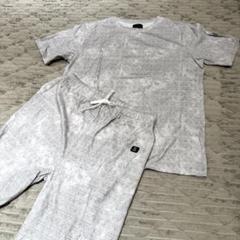 【良品】　LANVIN グレー ルームウェア L