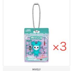 TWICE LOVELYS ブリスターマスコットチャーム 3個セット(ミナ