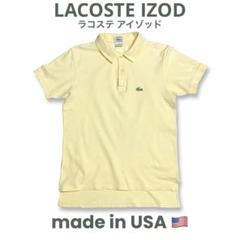 LACOSTE ラコステ IZOD アイゾッド ポロシャツ USA レア 米国製