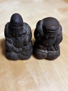 備前　古備前　七福神　大黒様　恵比寿様　江戸後期　明治　訳あり Yahoo!オークション -「恵比寿」(備前) (日本の陶磁)の落札相場