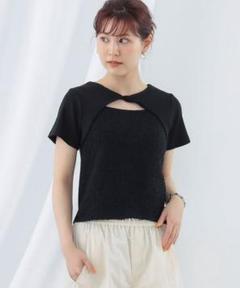 レイビームス　Ray beams シャーリング カットアウト プルオーバーのサムネイル