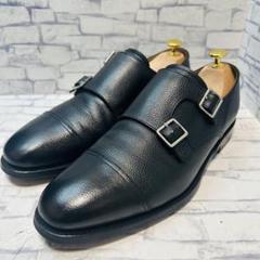美品 ジャンカーニ ダブルモンク 24.5㌢ ストレートチップ giancani 美品 ジャンカーニ ダブルモンク 24.5㌢ ストレートチップ