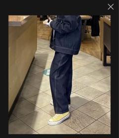 tmk fashiru カーブデニムパンツ curve denim pants/2color/2size（setup対応） | F A S