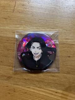 限定品　東京リベンジャーズ　HMV　バンド　ホロ缶バッジ　場地圭介　レトロポップ 東京リベンジャーズ HMV バンド ホロ缶バッジ 場地圭介 レトロ