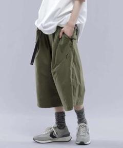 マナスタッシュ　エクストラマイルベンチレーションショーツ OLIVE