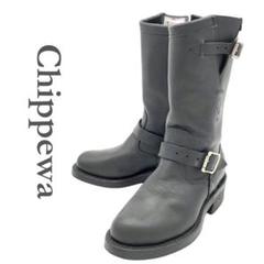 ■USA製■ Chippewa 97863 エンジニアブーツ 黒 1432A