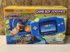 極美品　ゲームボーイアドバンス　本体　ロックマンエグゼ2 カスタムセット