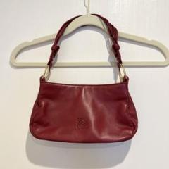 LOEWE ヴィンテージ バッグ レッド