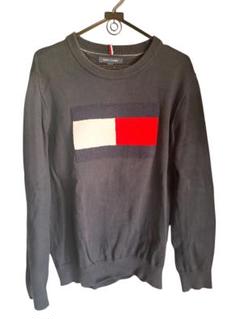 TOMMY HILFIGER ダークグレー セーター