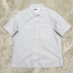 MHL. エムエイチエル 半袖シャツ オープンカラーシャツ リネン混