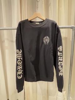 ヴィンテージCHROME HEARTS 黒 トレーナー CHROME HEARTS (クロムハーツ) OLD SWTSHR オールドモデル