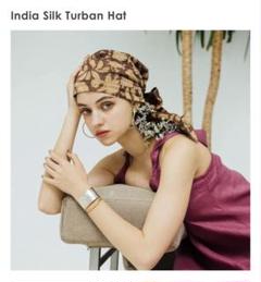 marihoja マリホジャIndia Silk Turban Hat