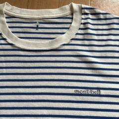 mont-bell ストライプ Tシャツ XL