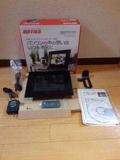 BUFFALO 無線搭載デジタルフォトフレーム PFー50WG/BK