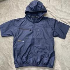 新品未使用！BURTLE AC2036 空調服 Lサイズ ネイビー バートル AC2036 AC半袖ブルゾン (ユニセックス) エアクラフト