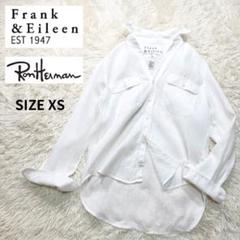 Frank&Eileen - 美品 ☆フランクアンドアイリーン ロンハーマン別注 スキッパー 美品✨フランクアンドアイリーン×ロンハーマン リネン100