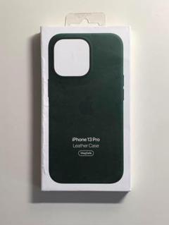 【新品】純正 iPhone 13 Pro レザーケース・セコイアグリーン① アップル iPhone 13 Pro Max レザーケース セコイアグリーン