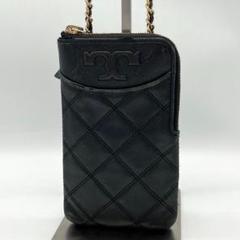 【訳あり】【良品】ToryBurch サバンナ スマホショルダー ブラック 訳あり】【良品】ToryBurch サバンナ スマホショルダー ブラック