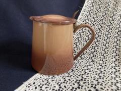 フランス製ビンテージ⭐️水色のホーロー大きめジャグ FRANCE antique Enamel Jug フランスアンティーク フレンチ
