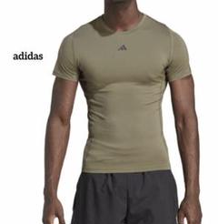 アディダス　 Tシャツ　半袖　スポーツ　トレーニング　ジム　テックフィット