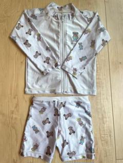 RAT-A-TATR クマ柄ラッシュガード 95cm