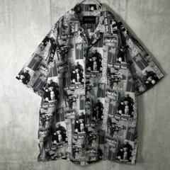 Ralph Marling Three Stooges 総柄 シャツ 開襟