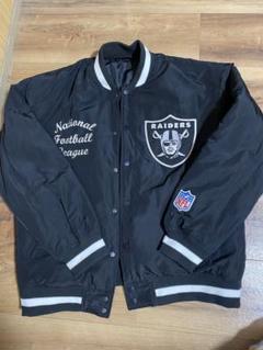 RAIDERS リバーシブルスタジャン 3XL JHデザイン NFL オークランド レイダース RAIDERS リバーシブル