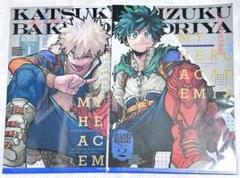 最強 ジャンプ ガシャ ヒロアカ クリアファイル 緑谷出久 爆豪勝己 轟焦凍 新作人気 最強ガシャステーション特製 僕のヒーローアカデミア
