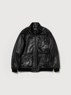 auralee 25AW LAMB LEATHER ZIP BLOUSON 3