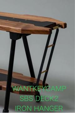 ひ*り様 WANTKEY CAMP SBS DECK2 Iron Hanger - メルカリ