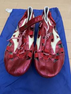 Mizuno 陸上スパイクシューズ 青収納袋付き