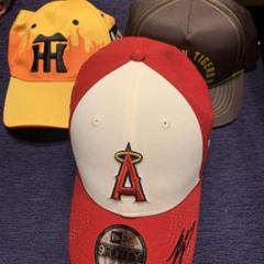 大谷翔平　New Era エンゼルス　MVP 17阪神タイガースキャップセット