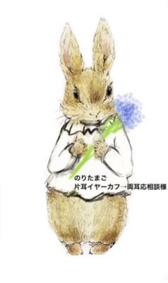 のりたまご　片耳イヤーカフ→両耳応相談様