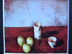 岸田 劉生、【静物】、年代物、希少画集画、状態良好、新品高級