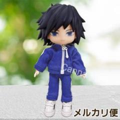 【ドール用 ジャージ ブルー】オビツ11 ねんどろいど ピコドー9 推し活