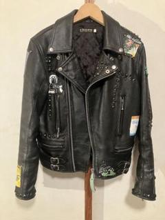 迫力　鋲ジャン　ビンテージ　vintage ハンドメイド　クラスト　アンカバ 迫力 鋲ジャン ビンテージ vintage ハンドメイド クラスト アンカバ