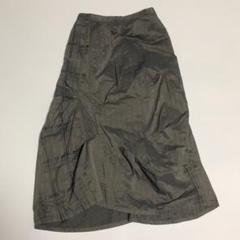 美品✨️センソユニコ 慈雨 ロング フレアスカート 切替 グレー系 Lサイズ 美品✨️センソユニコ 慈雨 ロング フレアスカート 切替 グレー